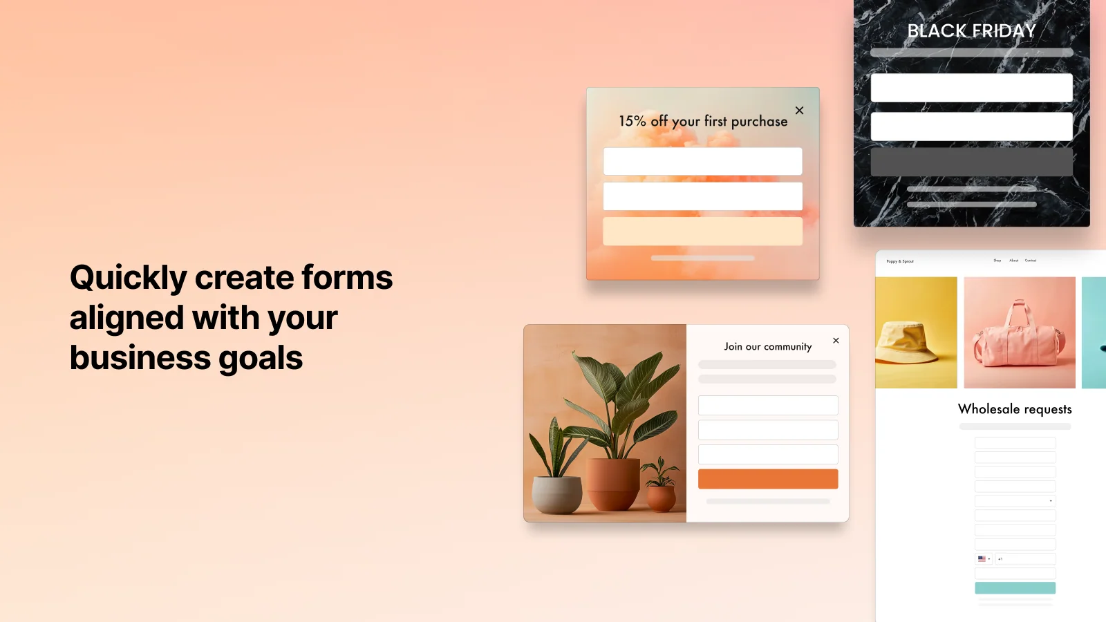 Shopify forms app